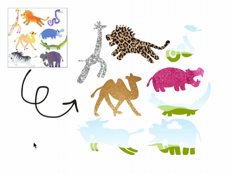 Canva Frame Maker example