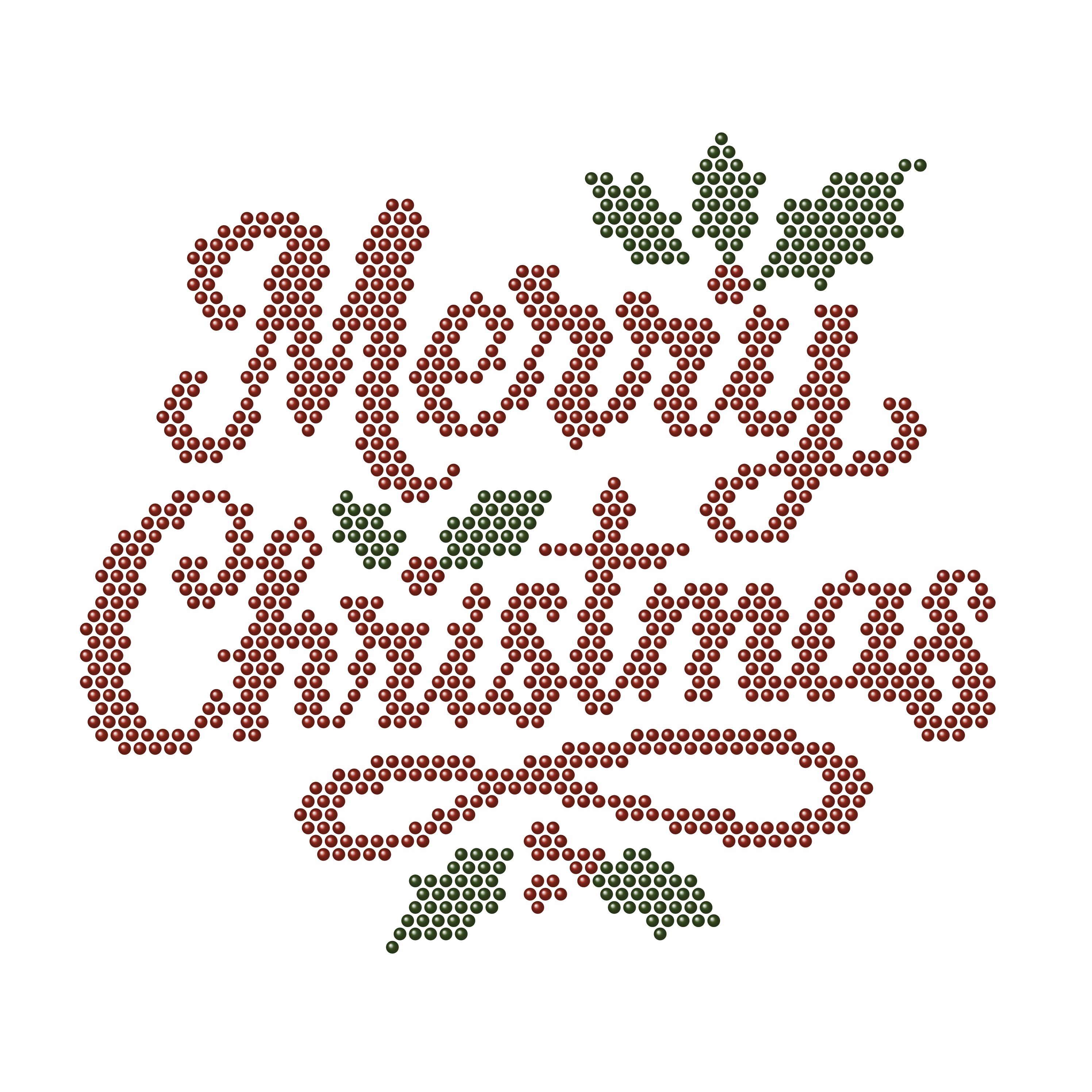 Rhinestone Template Maker example