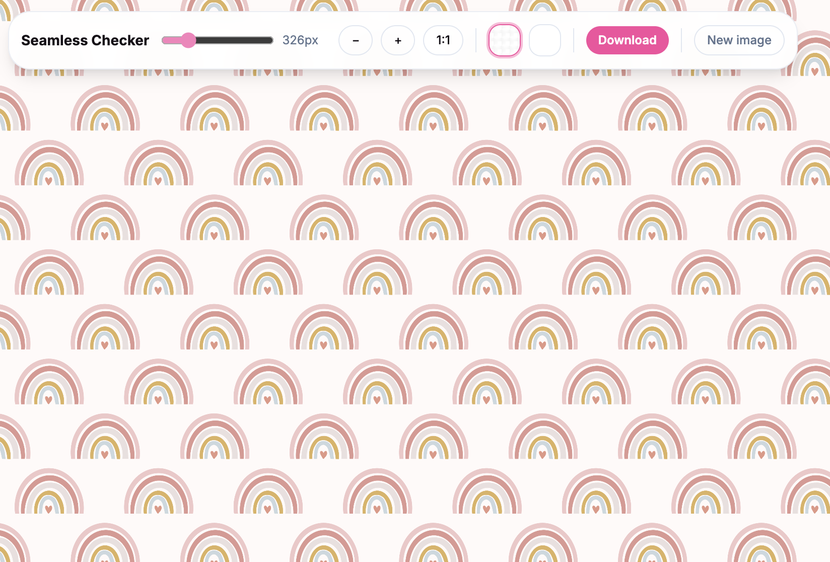 Seamless Pattern Checker example