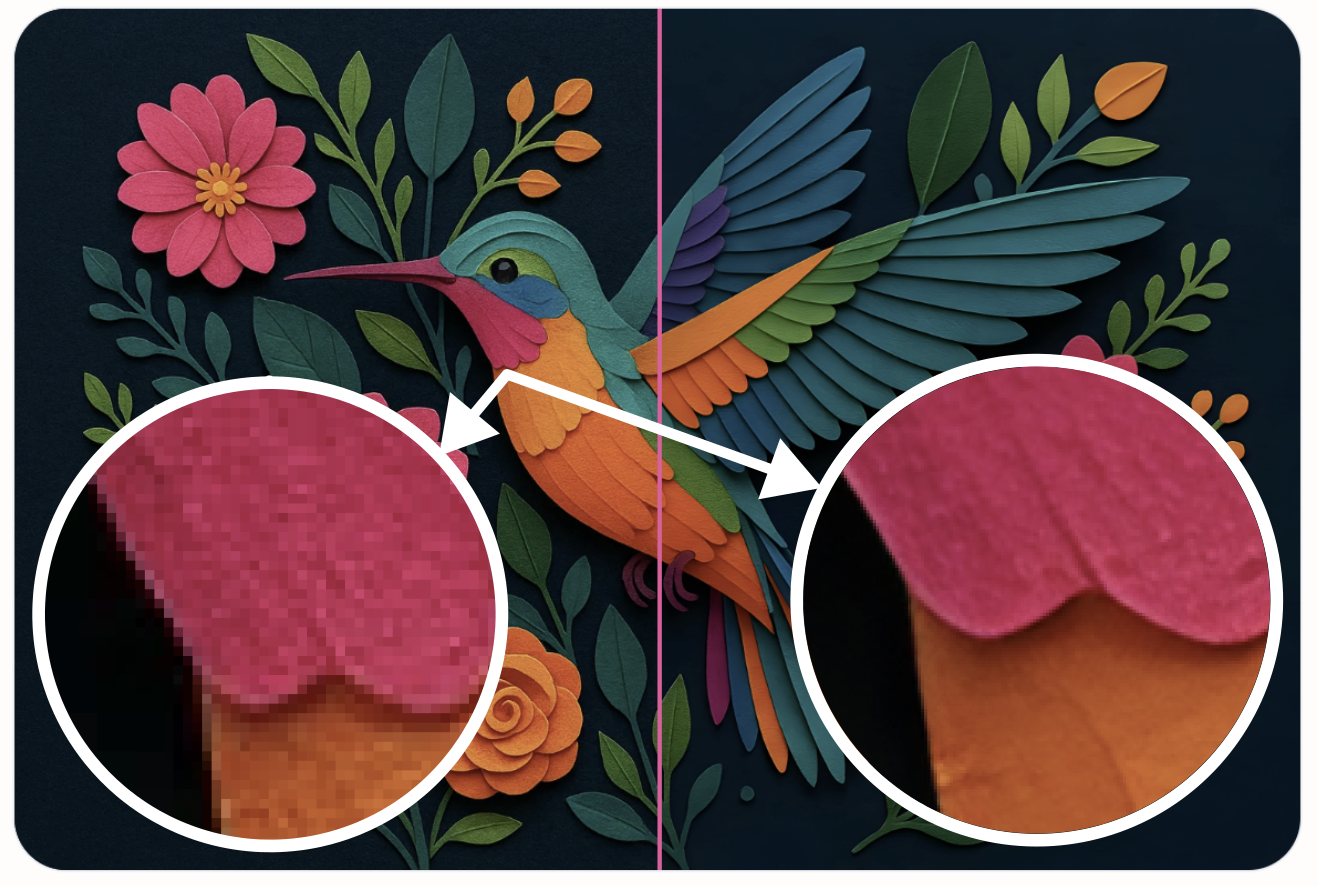 Image Upscaler example